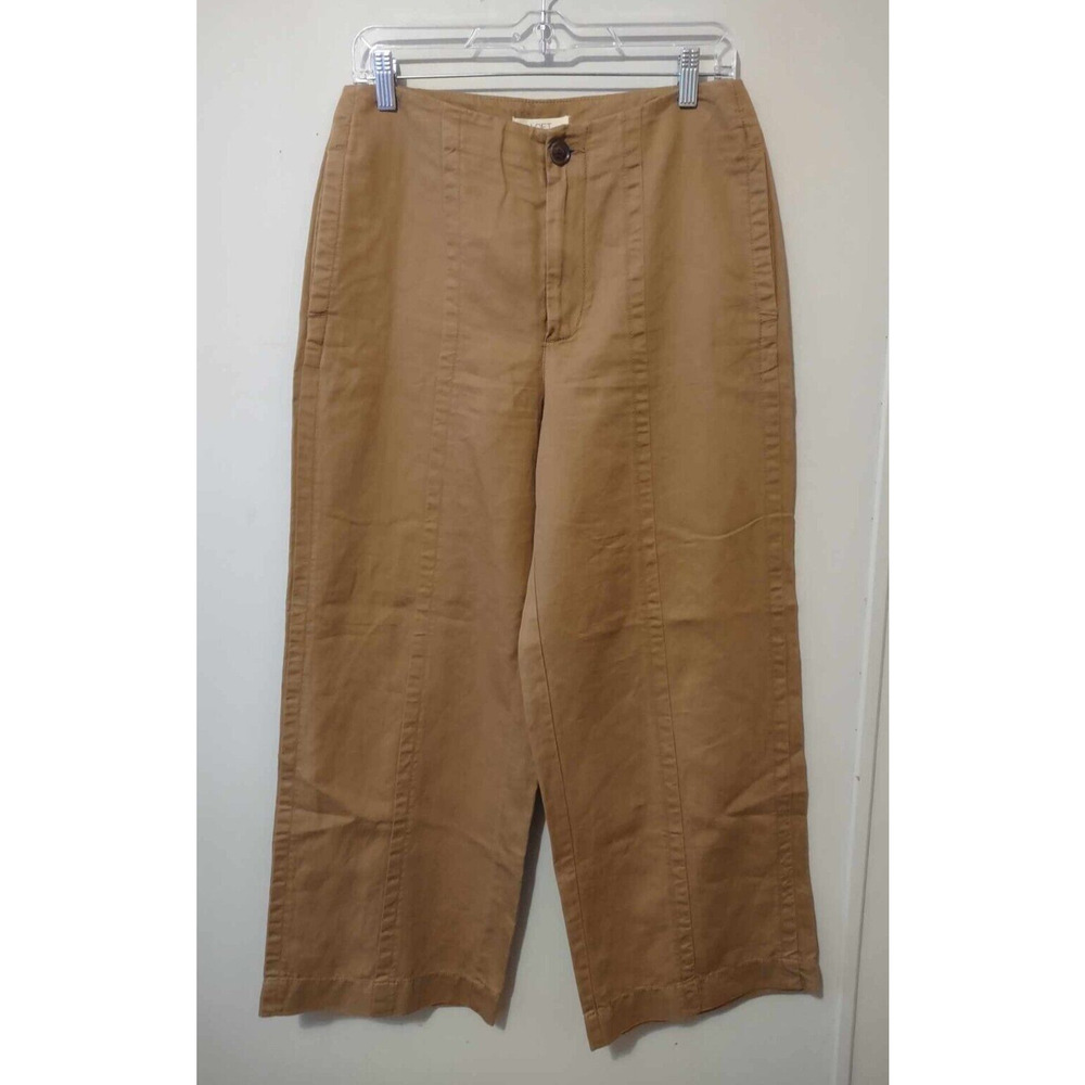 Loft | Camel Color High Waisted Wide Leg Pants Size S/M *See Measurements*